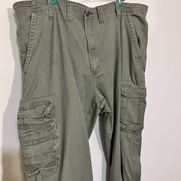 Wrangler regular taper cargo cotton pants women’s size 20 - Picture 4 of 7
